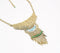 Antique Metallic Statement Beaded necklace