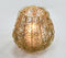 Antique gold-toned coiled floral iron Hurricane