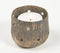 Antique Aluminium Star Cut-Out Votive