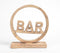 Bar' Wooden Tabletop Decorative