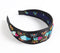 Bead Embroidered Colorful Boho-chic Hairband