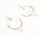 Beaded 'Bring Bliss' Hoop Earrings