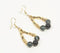 Beaded-Drop Dangle Earrings