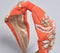 Beads & Stones Embroidered Salmon Pink Hair Band