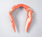 Beads & Stones Embroidered Salmon Pink Hair Band