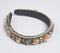Beads & Stones Embroidered Floral Hair Band