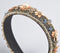 Beads & Stones Embroidered Floral Hair Band