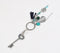Boho Charms Metallic Keychain