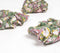 Block Printed Floral Forest Scrunchie Hair Ties set of 3