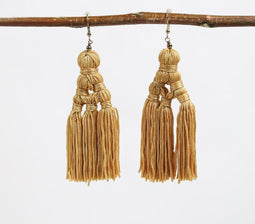 Boho Chunky Tassel Earrings