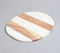 Block Striped Marble & Acacia Wood Chopping Board