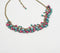 Boho-chic Clay Beaded Necklace with Extension Chain