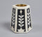 Botanical Inlaid Bone & Resin Tapered Tealight Holder