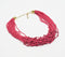 Boho Beaded Layered Beach Vacation Necklace