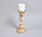 Botanical Meena Print Wooden Candle Holder