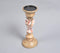 Botanical Meena Print Wooden Candle Holder