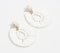 Boho Peace Raffia Drop Earrings