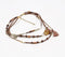Bone & Wooden Beads Multi-Strand Boho Necklace