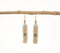 Champagne Party Beaded Dangle Earrings