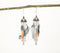 Chain-Tasseled Bohemian Earrings