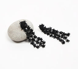 Calla Lily Chunky Drop Earrings