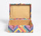 Chevron Shift Tusser Silk Jewelry Box