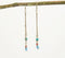 Cascading Charm Drop Earrings