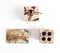 Brown Marble Classic Bath Accessories Set