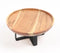 Classic Acacia Wood & iron Cake Stand