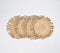 Braided Jute Spiral Sun Placemats (Set of 4)