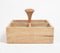 Classic Mango Wood Four-Slot Serving Tray