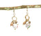 Clustered Botanical Charm Earrings