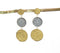 Coiled Raffia Dangle Earrings