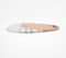 Colorblock Egg-Shaped Wood & Marble Chopping Board