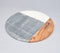 Colorblocked Marble & Acacia Wood Chopping Board
