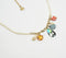 Cocktail Charms & Pearl necklace