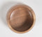 Classic Turned Acacia Wood Snack Bowl