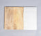 Colorblock White Stone & Wood Chopping Board