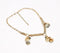 Coin Charms & Metallic Chain necklace