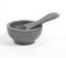 Classic Black Stone Bowl with Spoons