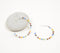 Colorpop Glass Beads Hoop Earrings