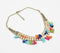 Colorpop Tasseled Boho-chic Bone Necklace