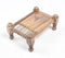 Cot-Shaped Turned Mango Wood Serving Tray