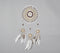 Cotton Crochet & Faux Feathers Dreamcatcher