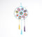Crochet Floral Star Dreamcatcher