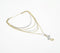 Dual-Toned Metal Multi-Strand Necklace