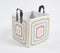 Crochet Square Cotton Foldable Storage Hamper