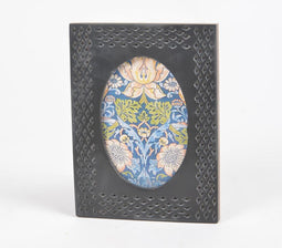 Dented Finish Black MDF Photo frame