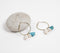 Dreamy Coastal Hoop Earrings