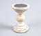 Distress Painted Mango Wood Candle Holder